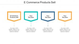 E commerce products sell ppt powerpoint presentation slides elements cpb