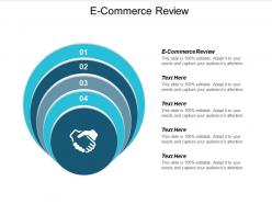 E commerce review ppt powerpoint presentation styles topics cpb