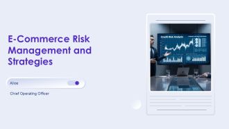 E Commerce Risk Management And Strategies PPT Example AT