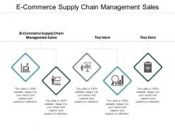 E commerce supply chain management sales ppt powerpoint presentation icon visuals cpb