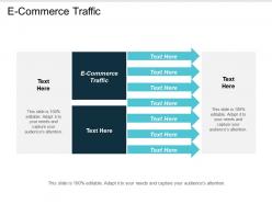 E commerce traffic ppt powerpoint presentation icon show cpb