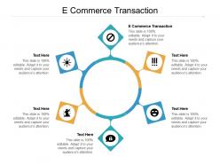 E commerce transaction ppt powerpoint presentation ideas gallery cpb