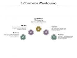 E commerce warehousing ppt powerpoint presentation icon objects cpb