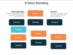 E direct marketing ppt powerpoint presentation icon template cpb