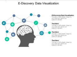 E discovery data visualization ppt powerpoint presentation gallery icon