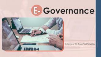 E Governance Powerpoint Ppt Template Bundles