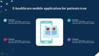 E Healthcare Mobile Application For Patients Icon