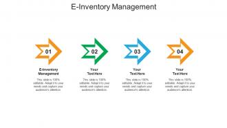 E inventory management ppt powerpoint presentation ideas example introduction cpb