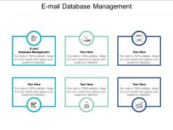 E mail database management ppt powerpoint presentation gallery examples cpb