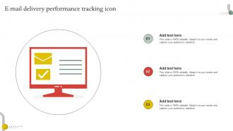 E Mail Delivery Performance Tracking Icon