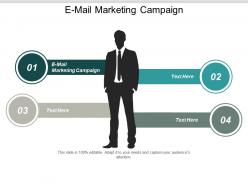 E mail marketing campaign ppt powerpoint presentation infographic template graphics cpb