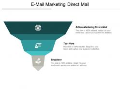 E mail marketing direct mail ppt powerpoint presentation ideas shapes cpb