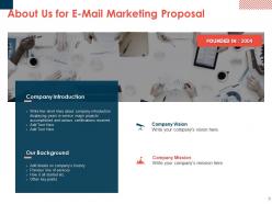 E mail marketing proposal powerpoint presentation slides