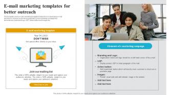 E Mail Marketing Templates For Better Outreach How To Create A Target Market Strategy Strategy Ss V