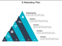 E marketing plan ppt powerpoint presentation gallery graphics tutorials cpb