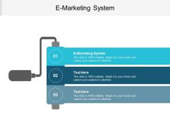 E marketing system ppt powerpoint presentation file templates cpb