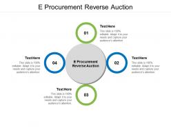 E procurement reverse auction ppt powerpoint presentation inspiration gallery cpb