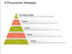 E procurement strategies ppt powerpoint presentation styles designs download cpb