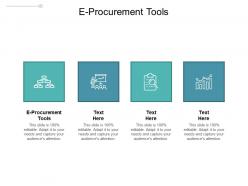 E procurement tools ppt powerpoint presentation infographic template guidelines cpb