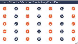 E scooter fundraising pitch deck ppt template