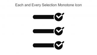 Each And Every Selection Monotone Icon In Powerpoint Pptx Png And Editable Eps Format