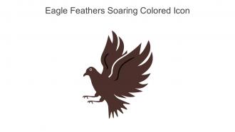 Eagle Feathers Soaring Colored Icon In Powerpoint Pptx Png And Editable Eps Format