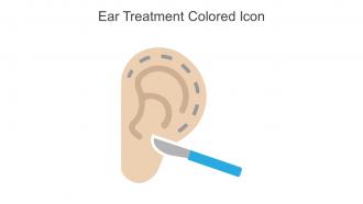 Ear Treatment Colored Icon In Powerpoint Pptx Png And Editable Eps Format