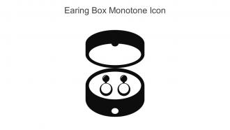 Earing Box Monotone Icon In Powerpoint Pptx Png And Editable Eps Format