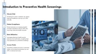 Early Detection Through Preventive Health Screenings PPT Sample AT Template Image