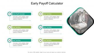 Early Payoff Calculator In Powerpoint And Google Slides Cpb