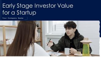 Early stage investor value for a startup powerpoint presentation slides