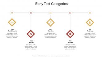 Early Test Categories In Powerpoint And Google Slides Cpb