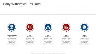 Early Withdrawal Tax Rate In Powerpoint And Google Slides Cpb