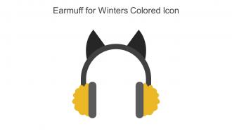 Earmuff For Winters Colored Icon In Powerpoint Pptx Png And Editable Eps Format