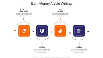 Earn Money Article Writing In Powerpoint And Google Slides Cpb