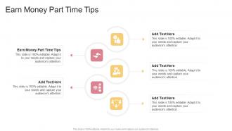 Earn Money Part Time Tips In Powerpoint And Google Slides Cpb