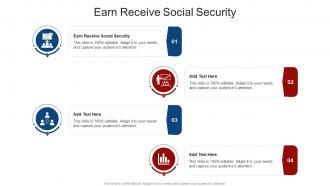 Earn Receive Social Security In Powerpoint And Google Slides Cpb