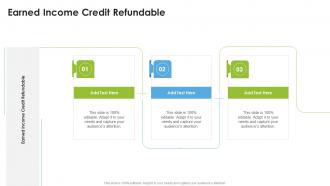 Earned Income Credit Refundable In Powerpoint And Google Slides Cpb
