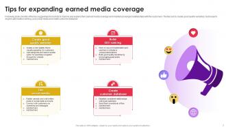 Earned Media Powerpoint PPT Template Bundles Slides Visual