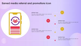 Earned Media Referral And Promotions Icon