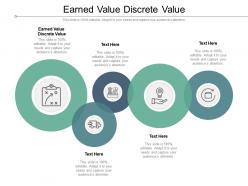Earned value discrete value ppt powerpoint presentation outline professional cpb