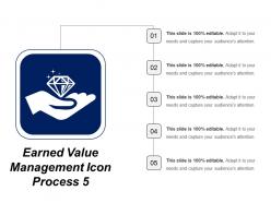 Earned value management icon process 5