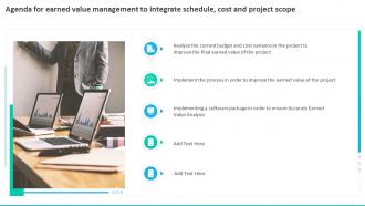 Earned Value Management To Integrate Schedule Cost And Project Scope Complete Deck Ideas Editable