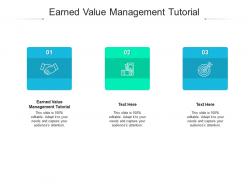 Earned value management tutorial ppt powerpoint presentation slides graphics tutorials cpb