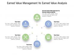 Earned value management vs earned value analysis ppt powerpoint presentation cpb