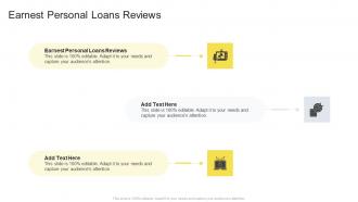 Earnest Personal Loans Reviews In Powerpoint And Google Slides Cpb