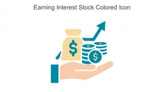 Earning Interest Stock Colored Icon In Powerpoint Pptx Png And Editable Eps Format