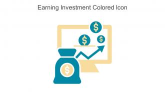 Earning Investment Colored Icon In Powerpoint Pptx Png And Editable Eps Format