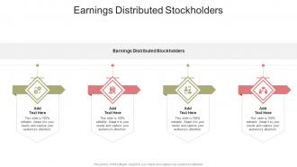 Earnings Distributed Stockholders In Powerpoint And Google Slides Cpb
