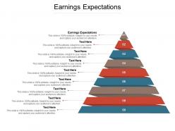 Earnings expectations ppt powerpoint presentation pictures slide download cpb